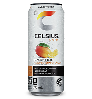 Sparkling Mango Lemonade Celsius